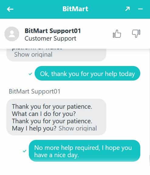 Bitmart Saitama Reflections Support 8
